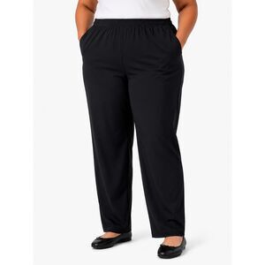 Woman Within Black Pants Size 20W Tall  20T